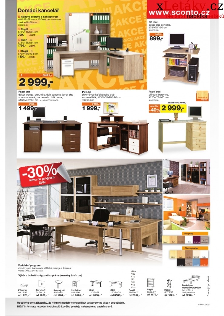 leták Sconto nábytek leták strana 1 leták Sconto nábytek leták strana 1