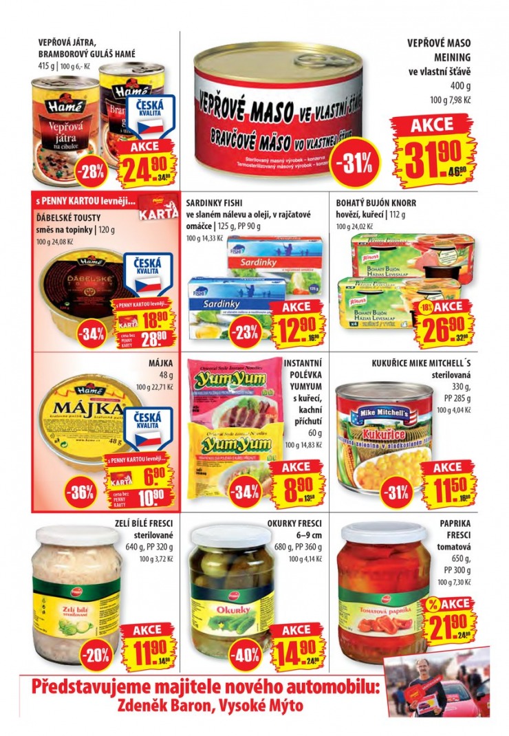 let�k Penny Aktu�ln� nab�dka od 3.3.2014 strana 1