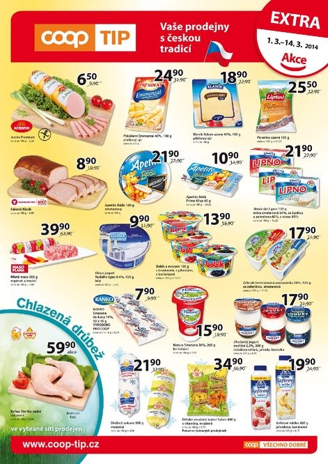 letk COOP Tip extra od 1.3.2014 strana 1