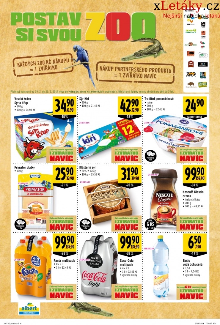 leták Albert Hypermarket akční leták  strana 1 leták Albert Hypermarket akční leták strana 1