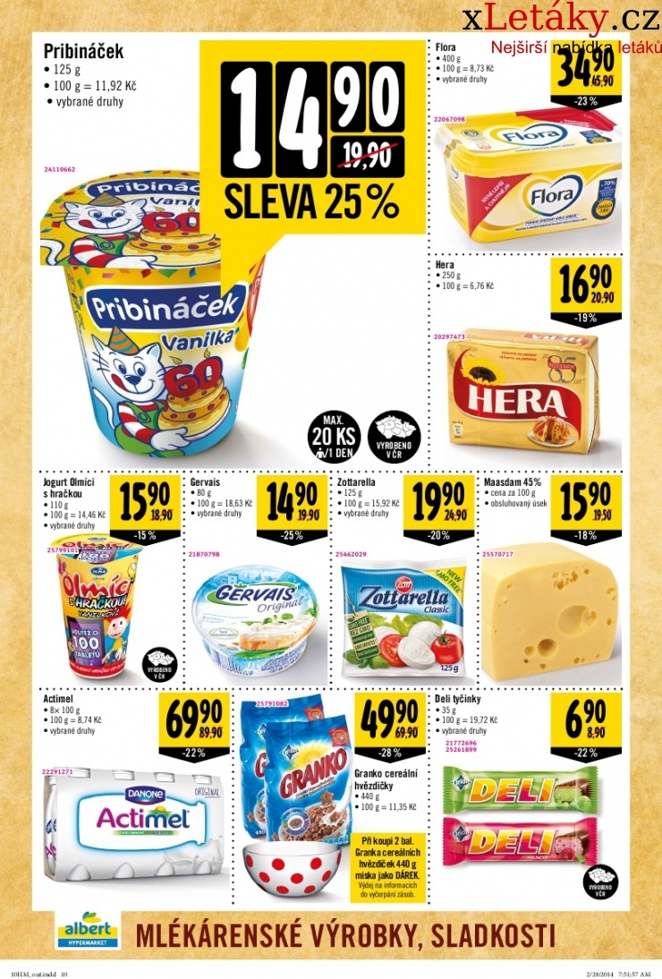 leták Albert Hypermarket akční leták strana 1 leták Albert Hypermarket akční leták strana 1