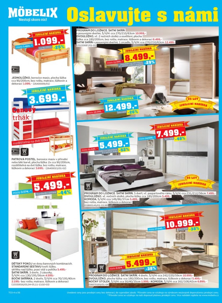 let�k Mobelix Aktu�ln� prospekt od 3.3.2014 strana 1