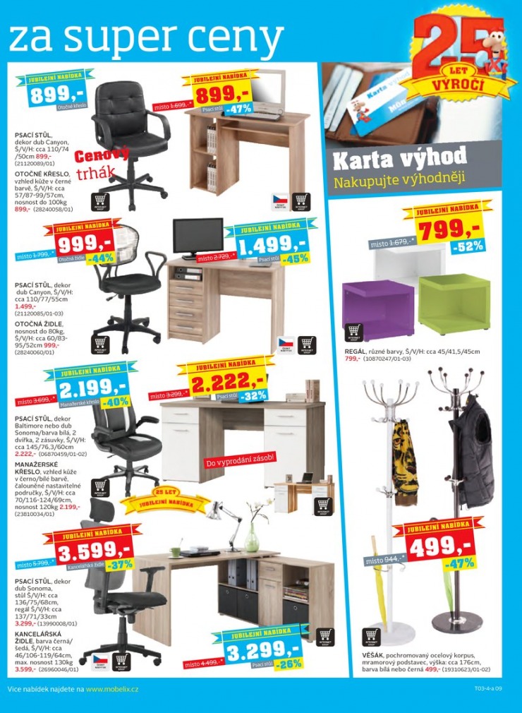 let�k Mobelix Aktu�ln� prospekt od 3.3.2014 strana 1