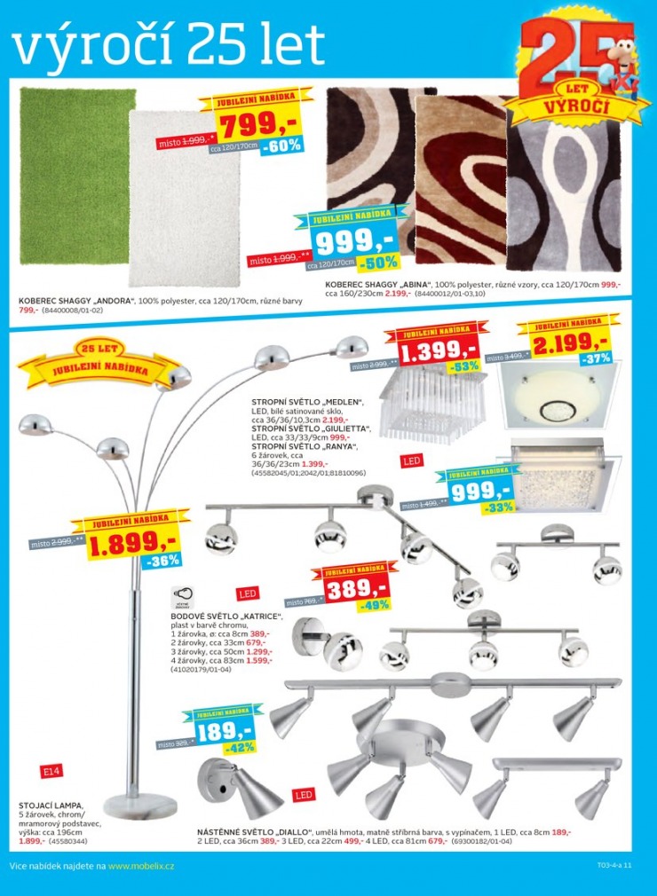 let�k Mobelix Aktu�ln� prospekt od 3.3.2014 strana 1