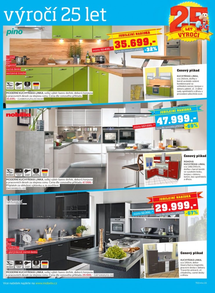 let�k Mobelix Aktu�ln� prospekt od 3.3.2014 strana 1