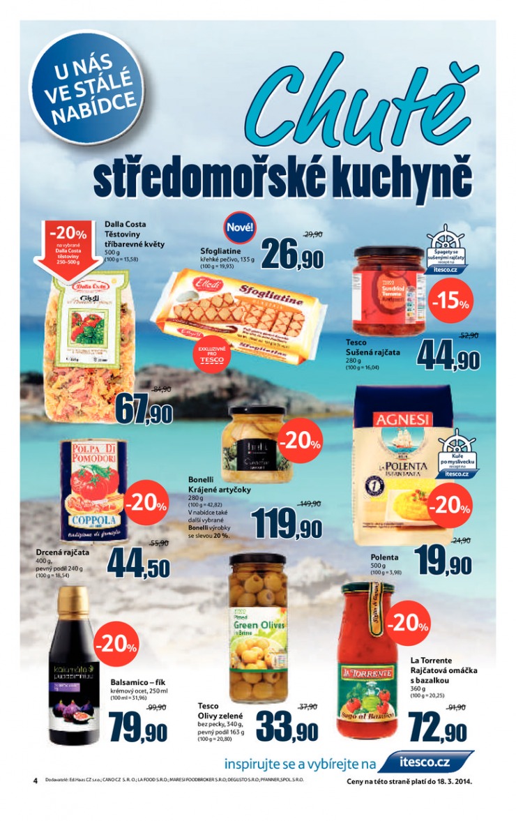 let�k Tesco supermarkety od 5.3.2014 strana 1