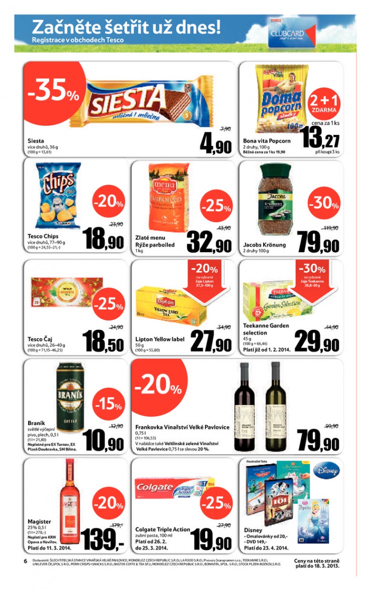 let�k Tesco supermarkety od 5.3.2014 strana 1