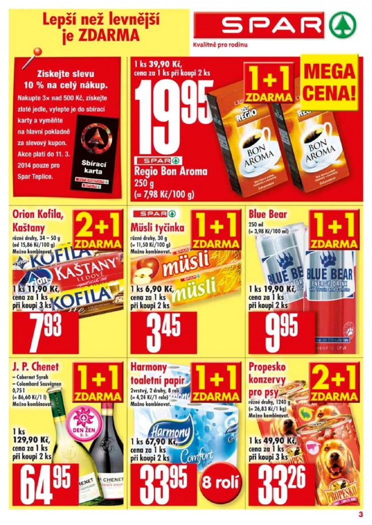 leták Interspar nabídka Spar od 5.3.2014 strana 1 leták Interspar nabídka Spar od 5.3.2014 strana 1