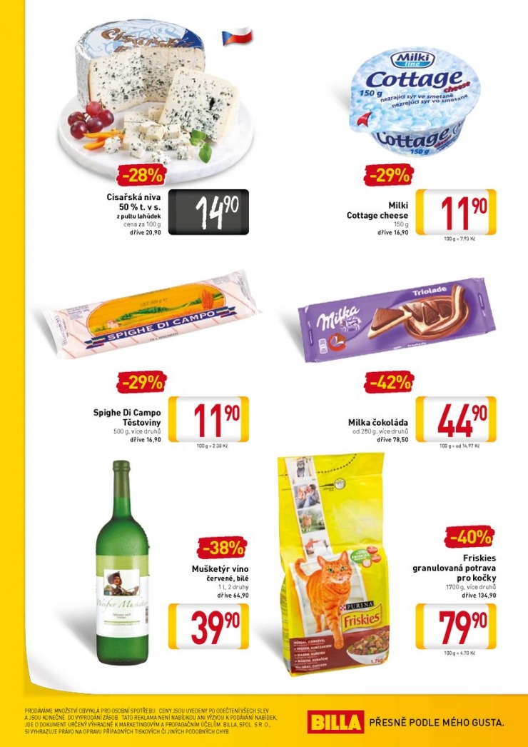 leták Billa speciální od 5.3.2014 strana 1 leták Billa speciální od 5.3.2014 strana 1