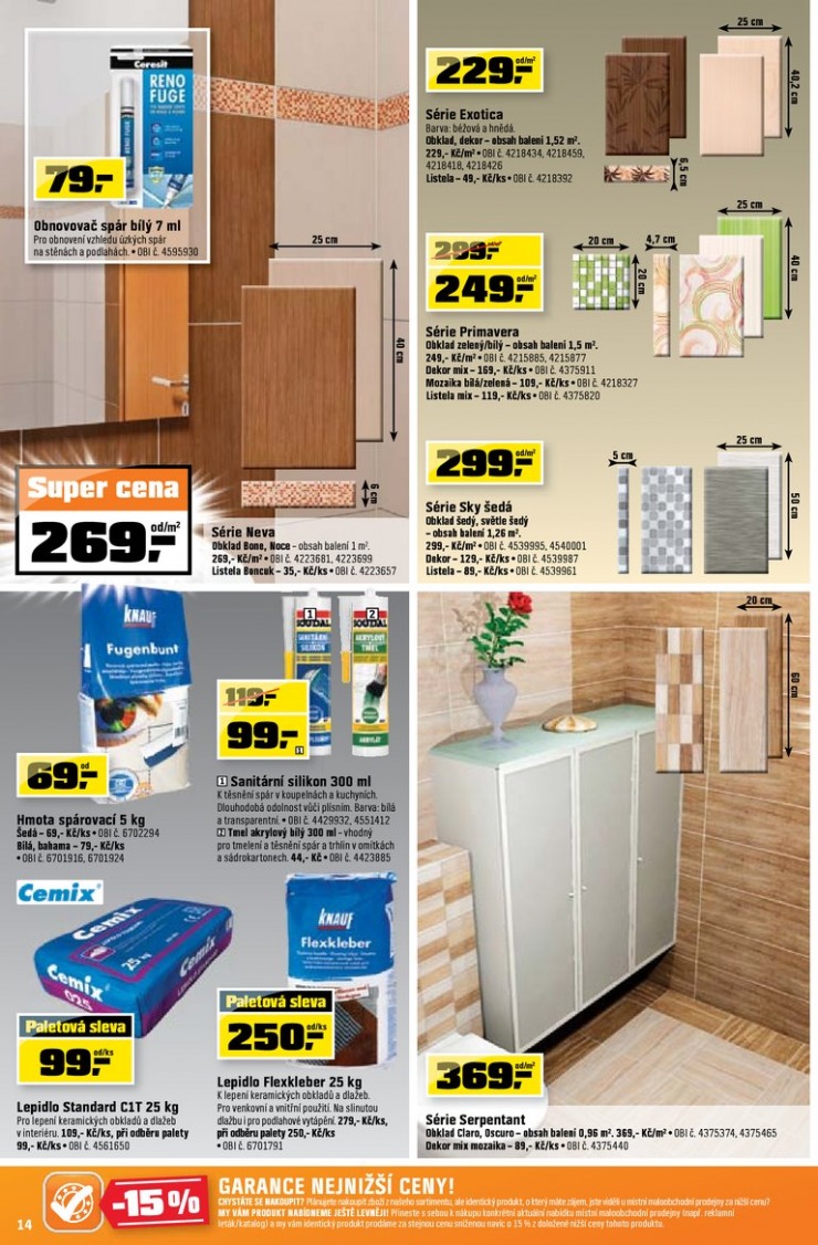 leták OBI Aktuální leták od 6.3.2014 strana 1 leták OBI Aktuální leták od 6.3.2014 strana 1