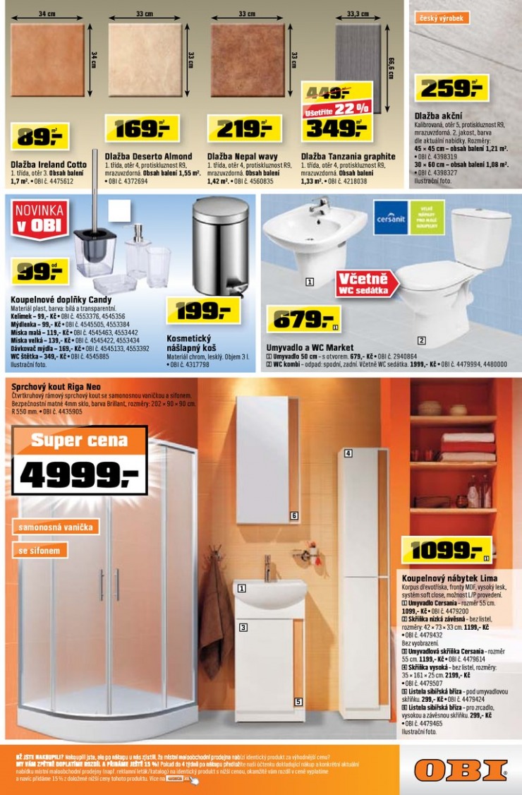 leták OBI Aktuální leták od 6.3.2014 strana 1 leták OBI Aktuální leták od 6.3.2014 strana 1