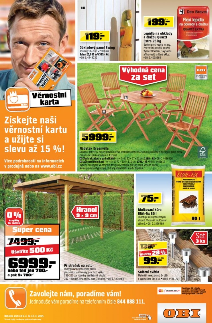 leták OBI Aktuální leták od 6.3.2014 strana 1 leták OBI Aktuální leták od 6.3.2014 strana 1