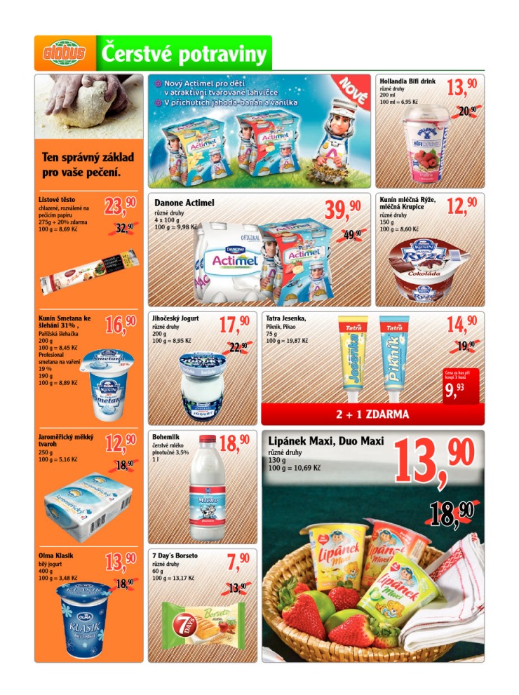 leták Globus Naše noviny od 6.3.2014 strana 1 leták Globus Naše noviny od 6.3.2014 strana 1