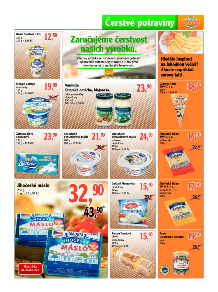 leták Globus Naše noviny od 6.3.2014 strana 1 leták Globus Naše noviny od 6.3.2014 strana 1