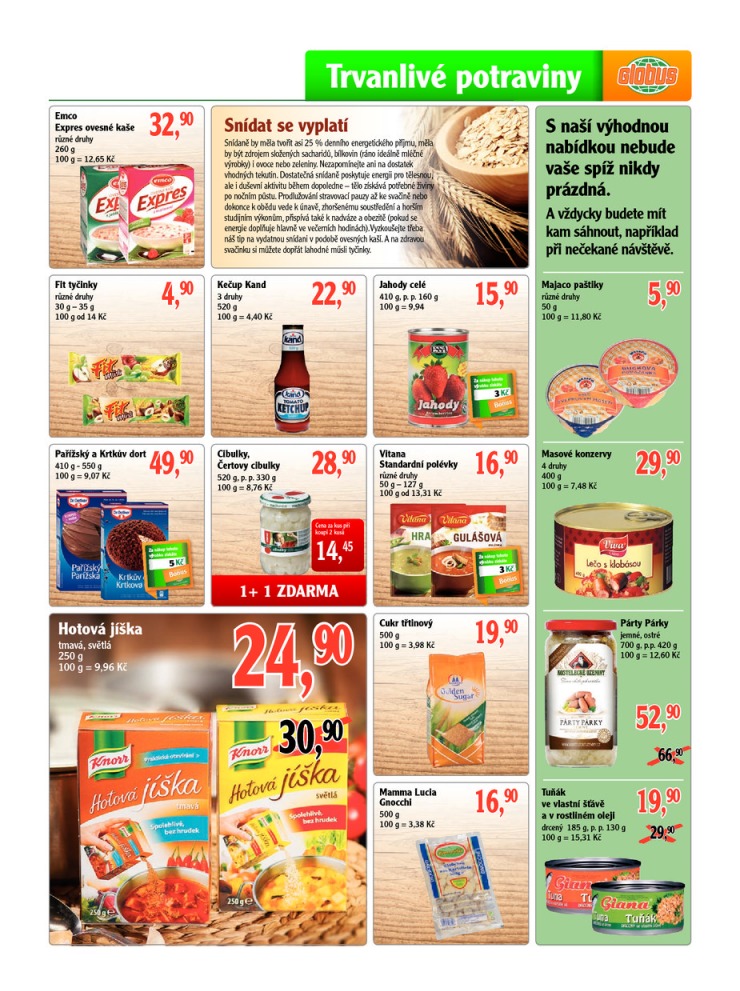 leták Globus Naše noviny od 6.3.2014 strana 1 leták Globus Naše noviny od 6.3.2014 strana 1