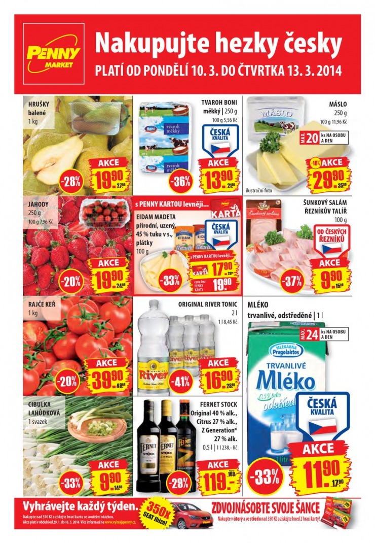 leták Penny Aktuální nabídka od 10.3.2014 strana 1 leták Penny Aktuální nabídka od 10.3.2014 strana 1