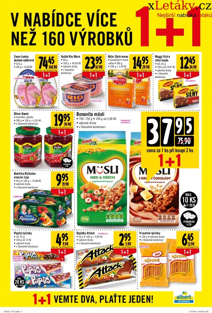 leták Albert Hypermarket akční leták strana 1 leták Albert Hypermarket akční leták strana 1