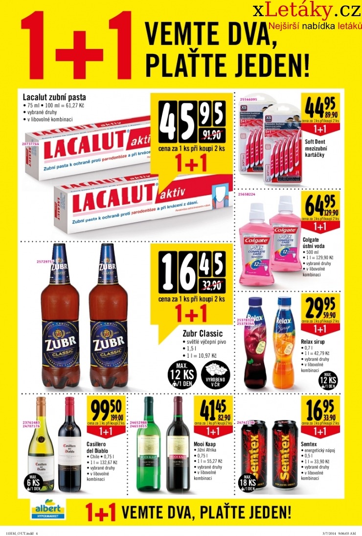 let�k Albert Hypermarket ak�n� let�k strana 1