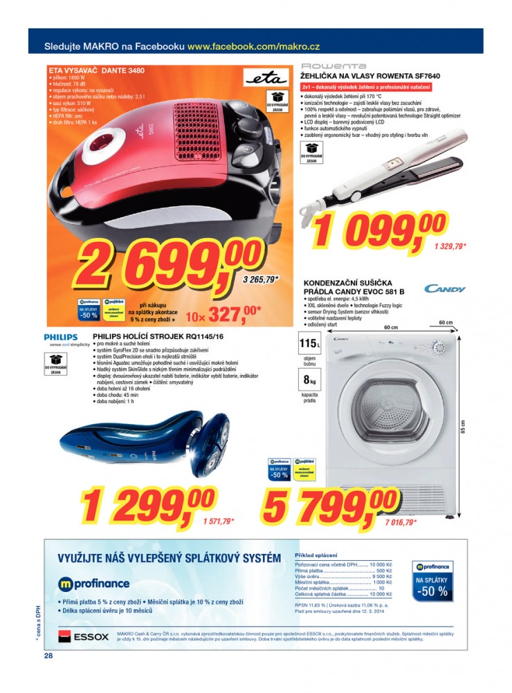 let�k Makro Spot�ebn� zbo�� od 12.3.2014 strana 1