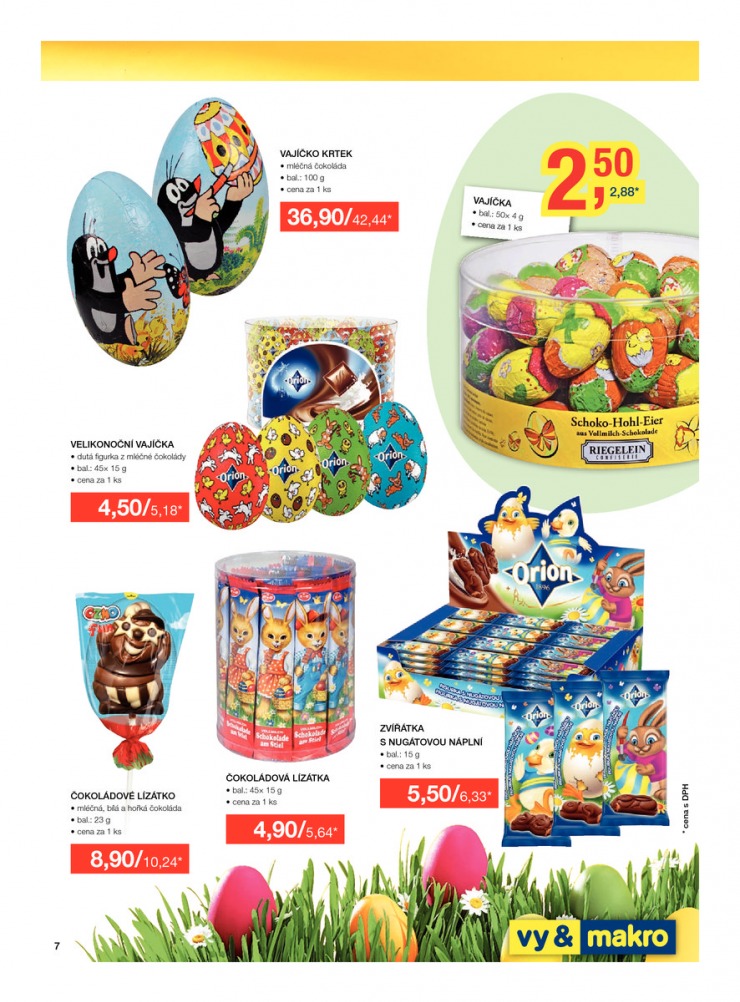 leták Makro Velikonoční čokolády od 12.3.2014 strana 1 leták Makro Velikonoční čokolády od 12.3.2014 strana 1