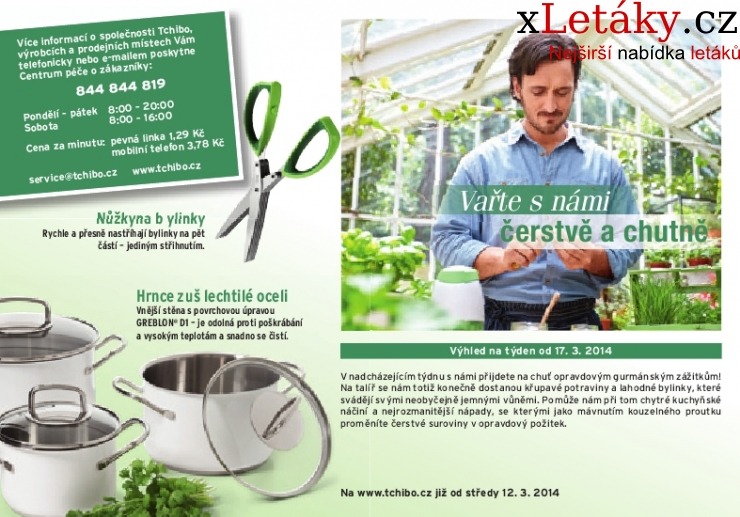 leták Tchibo leták strana 1 leták Tchibo leták strana 1
