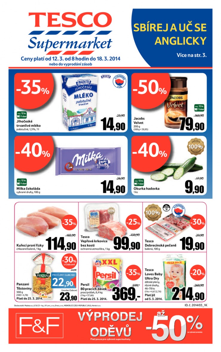 letk Tesco supermarkety od 12.3.2014 strana 1