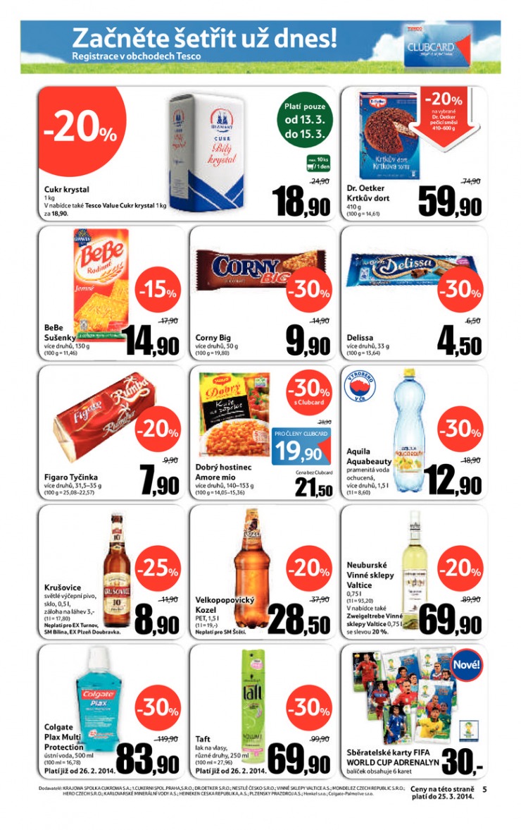let�k Tesco supermarkety od 12.3.2014 strana 1