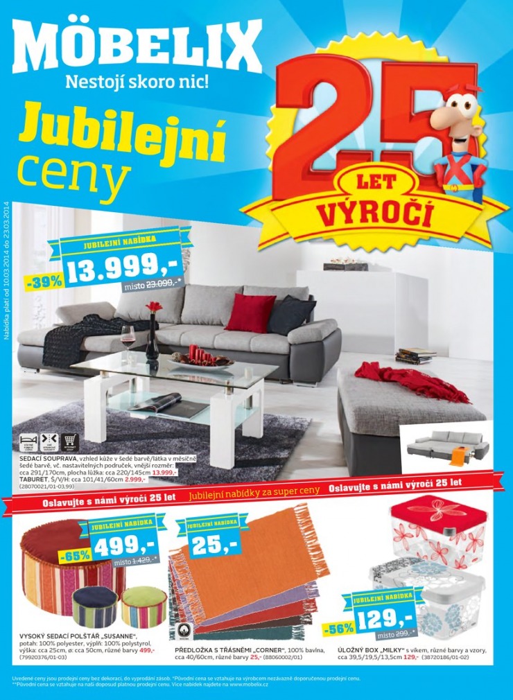 letk Mobelix Aktuln prospekt od 10.3.2014 strana 1