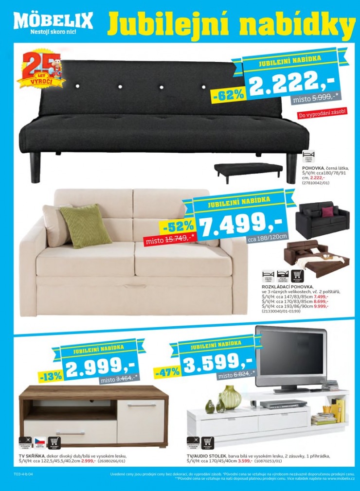 leták Mobelix Aktuální prospekt od 10.3.2014 strana 1 leták Mobelix Aktuální prospekt od 10.3.2014 strana 1