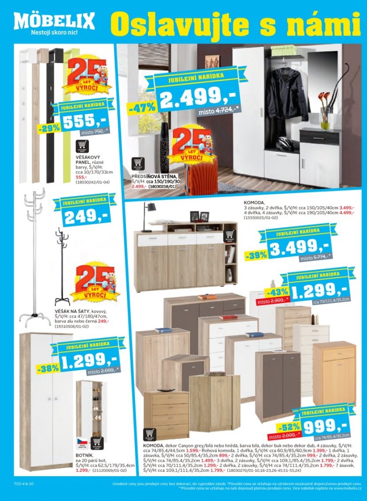 let�k Mobelix Aktu�ln� prospekt od 10.3.2014 strana 1