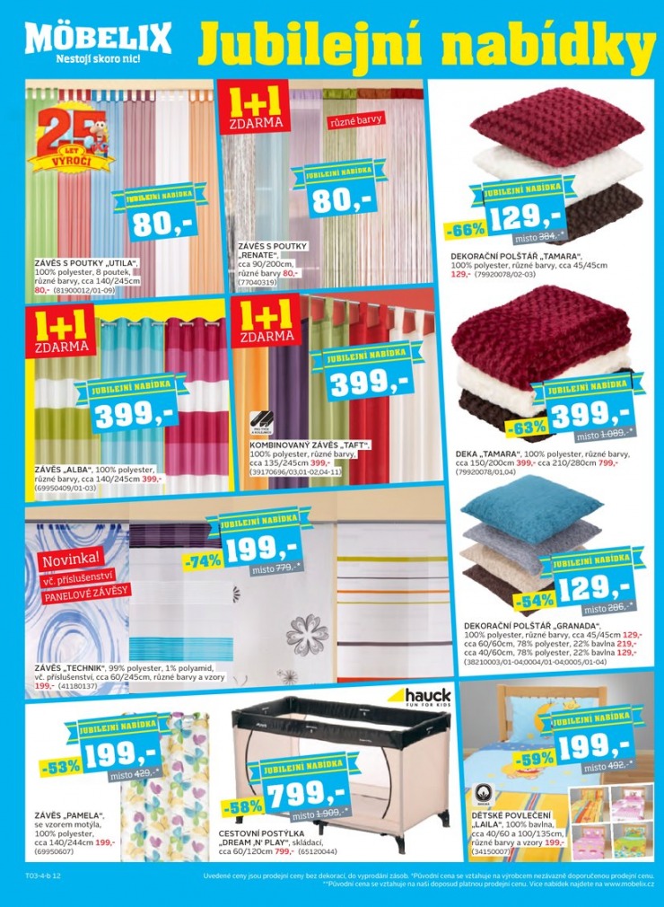 let�k Mobelix Aktu�ln� prospekt od 10.3.2014 strana 1