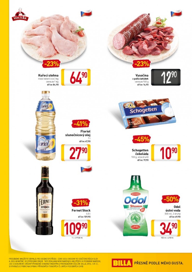 leták Billa speciální od 12.3.2014 strana 1 leták Billa speciální od 12.3.2014 strana 1
