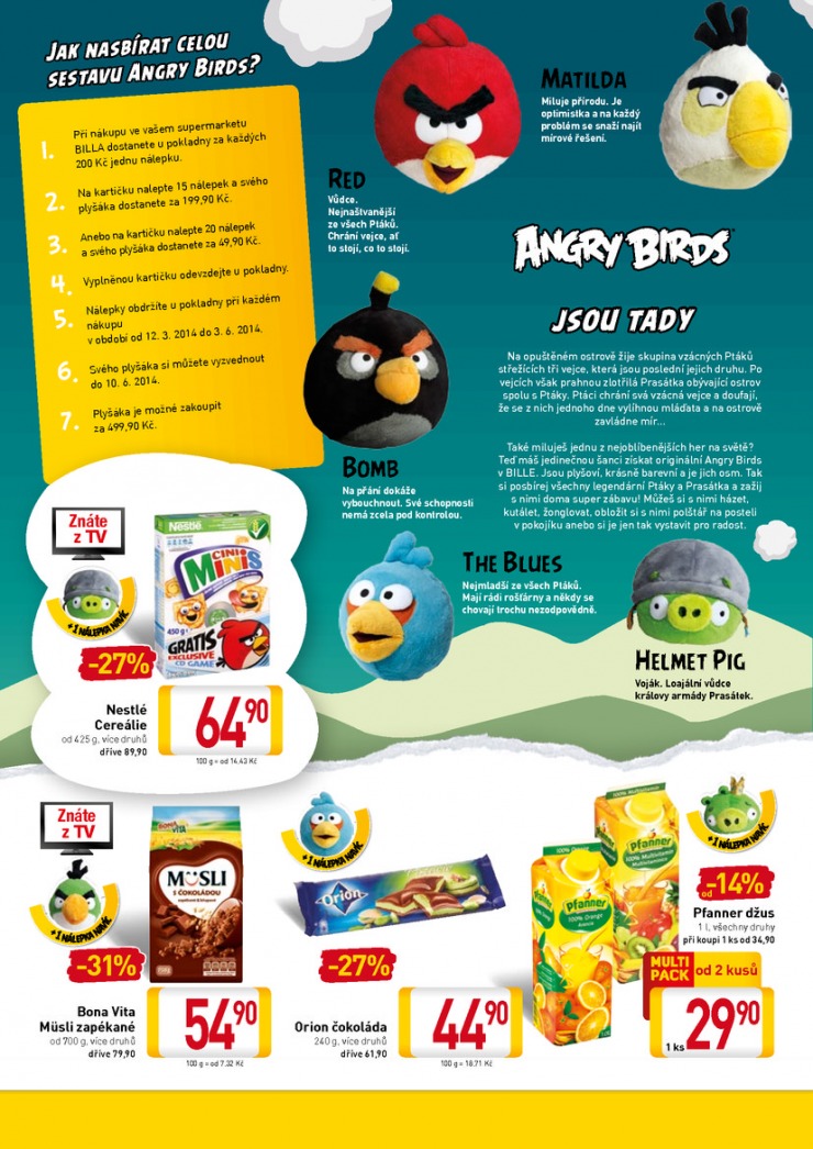 leták Billa velký od 12.3.2014 strana 1 leták Billa velký od 12.3.2014 strana 1