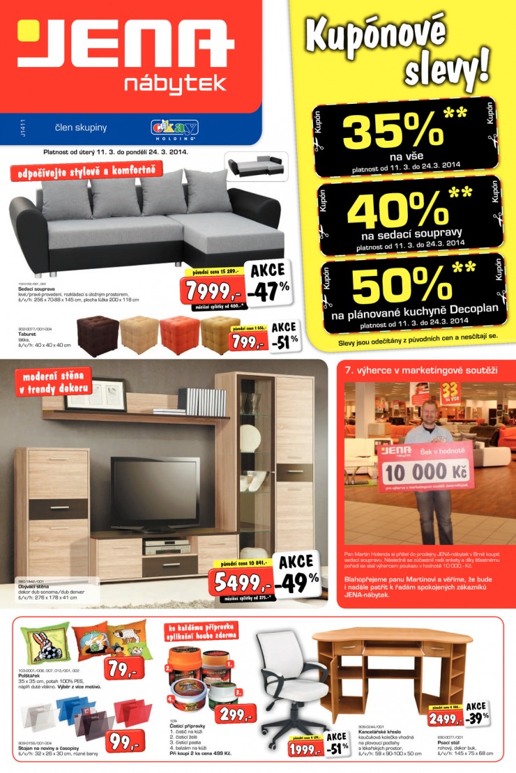 letk Jena nbytek Aktuln letk od 11.3.2014 strana 1