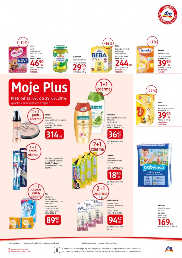leták DM drogerie Journal od 12.3.2014 strana 1 leták DM drogerie Journal od 12.3.2014 strana 1