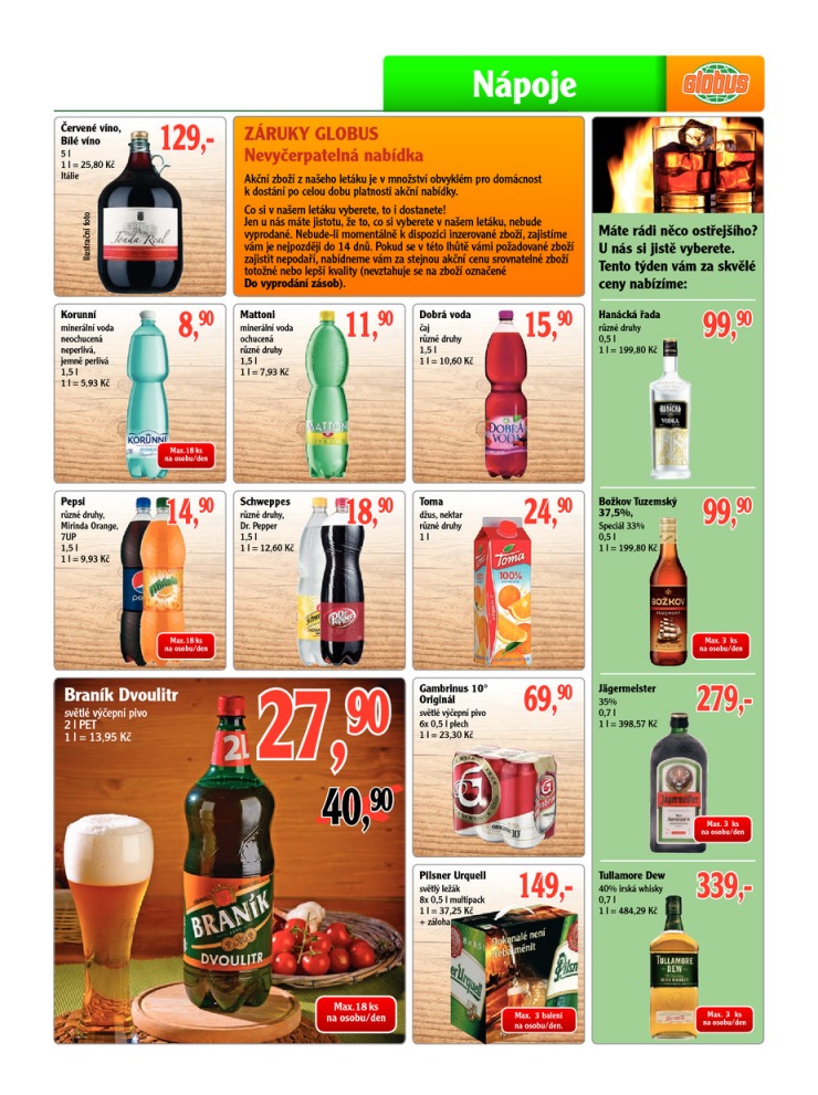 leták Globus Naše noviny od 13.3.2014 strana 1 leták Globus Naše noviny od 13.3.2014 strana 1