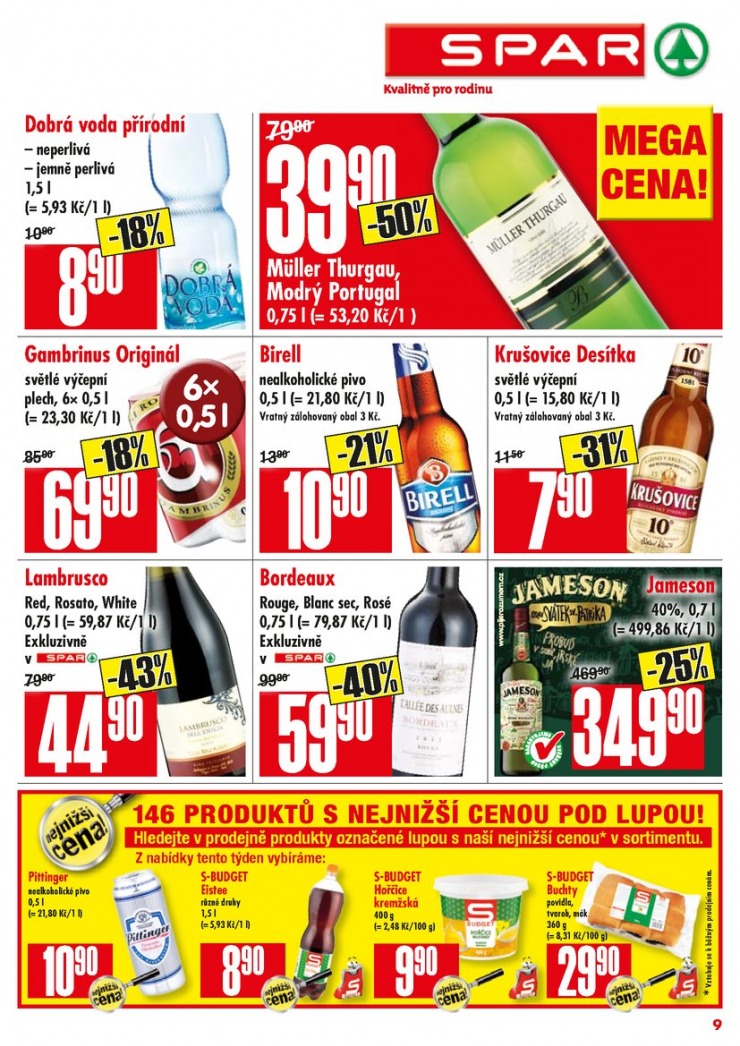 leták Interspar nabídka Spar od 12.3.2014 strana 1 leták Interspar nabídka Spar od 12.3.2014 strana 1