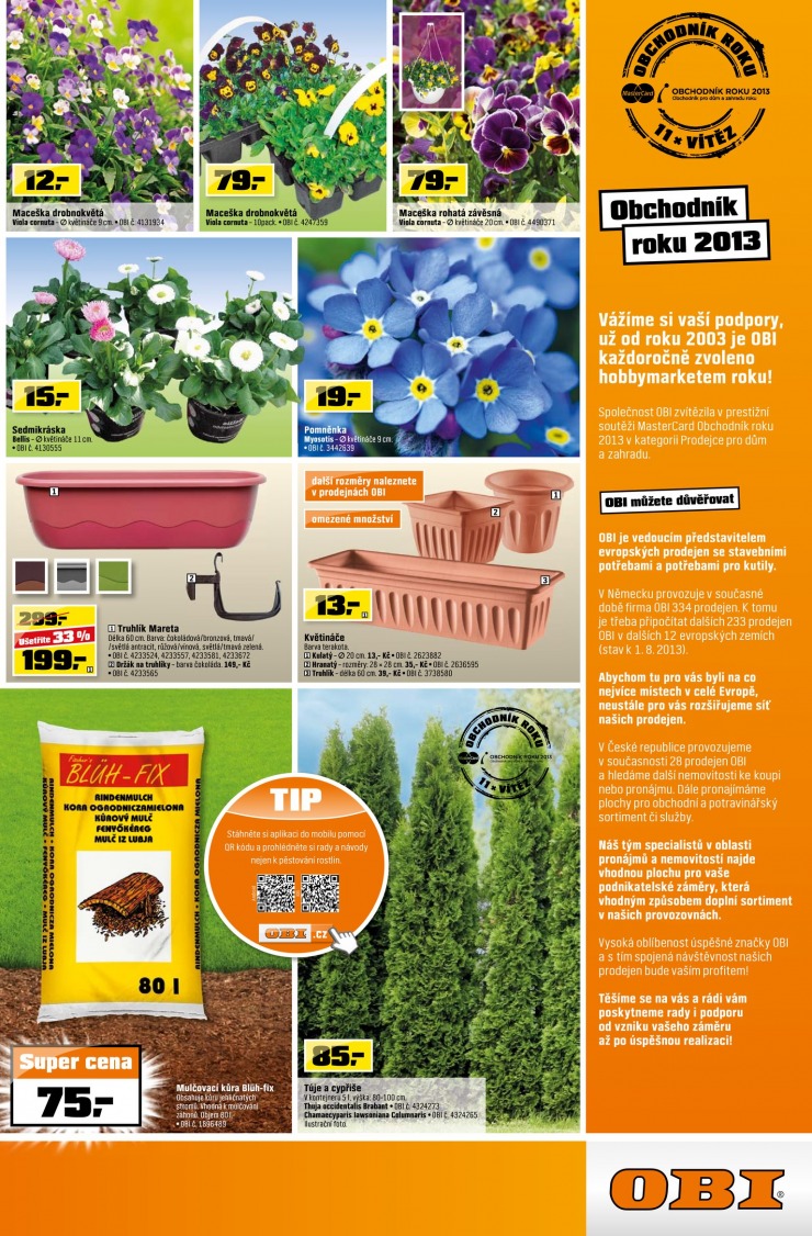 leták OBI Aktuální leták od 13.3.2014 strana 1 leták OBI Aktuální leták od 13.3.2014 strana 1