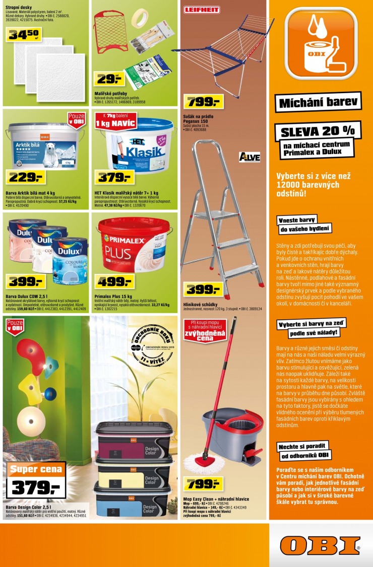 let�k OBI Aktu�ln� let�k od 13.3.2014 strana 1