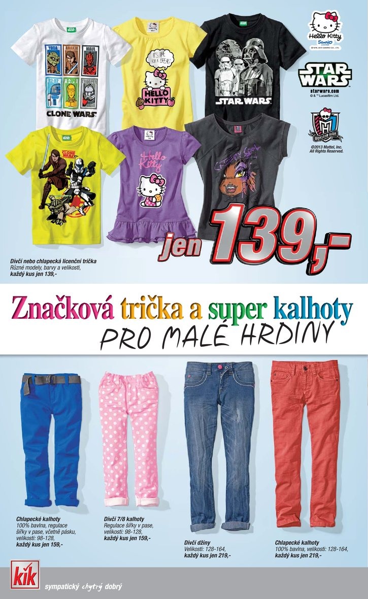 letk Kik textil Prospekt od 12.3.2014 strana 1