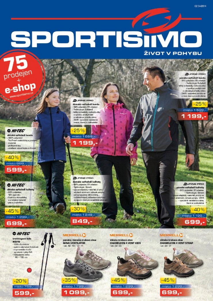letk Sportisimo Aktuln letk od 13.3.2014 strana 1