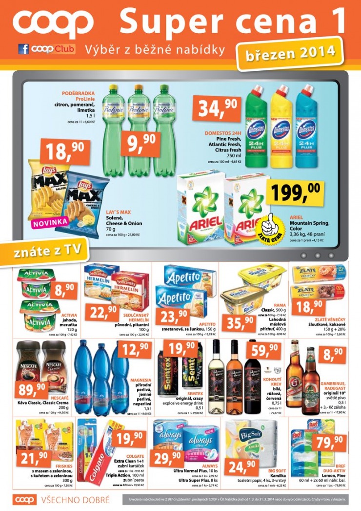 leták COOP Terno od 12.3.2014 strana 1 leták COOP Terno od 12.3.2014 strana 1
