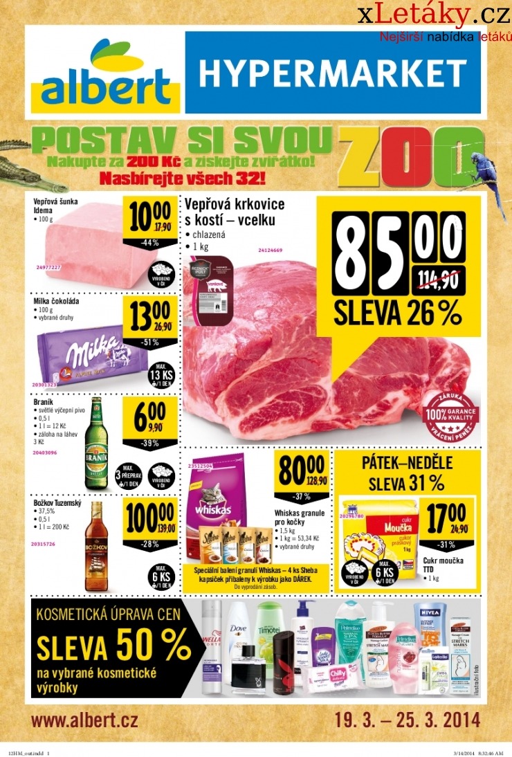 leták Albert Hypermarket akční leták strana 1 leták Albert Hypermarket akční leták strana 1
