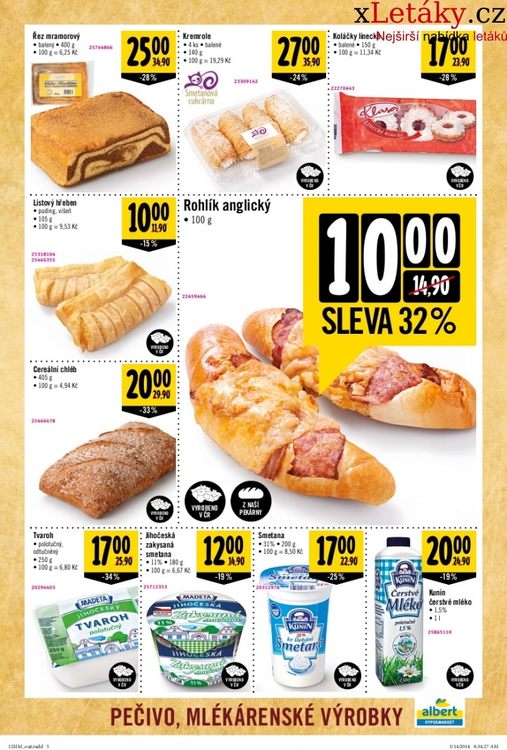 leták Albert Hypermarket akční leták strana 1 leták Albert Hypermarket akční leták strana 1