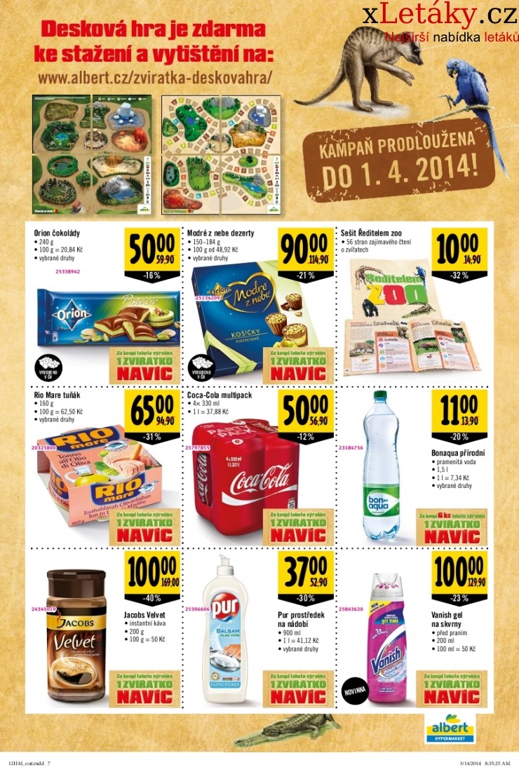 leták Albert Hypermarket akční leták strana 1 leták Albert Hypermarket akční leták strana 1