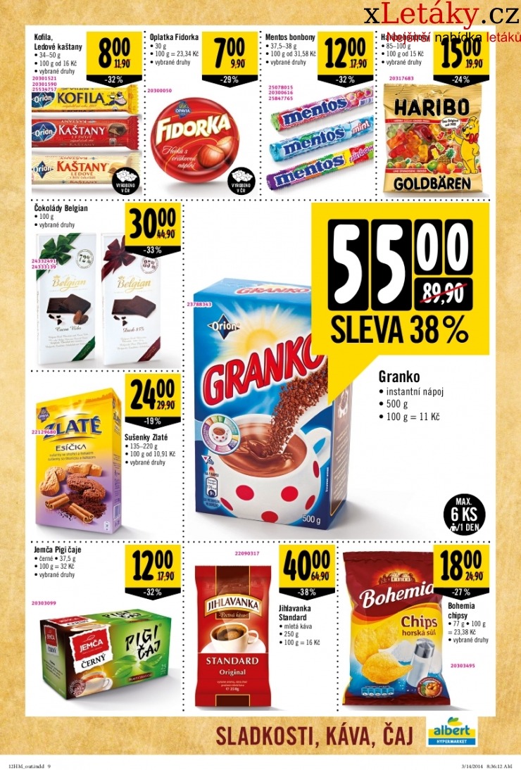 leták Albert Hypermarket akční leták strana 1 leták Albert Hypermarket akční leták strana 1