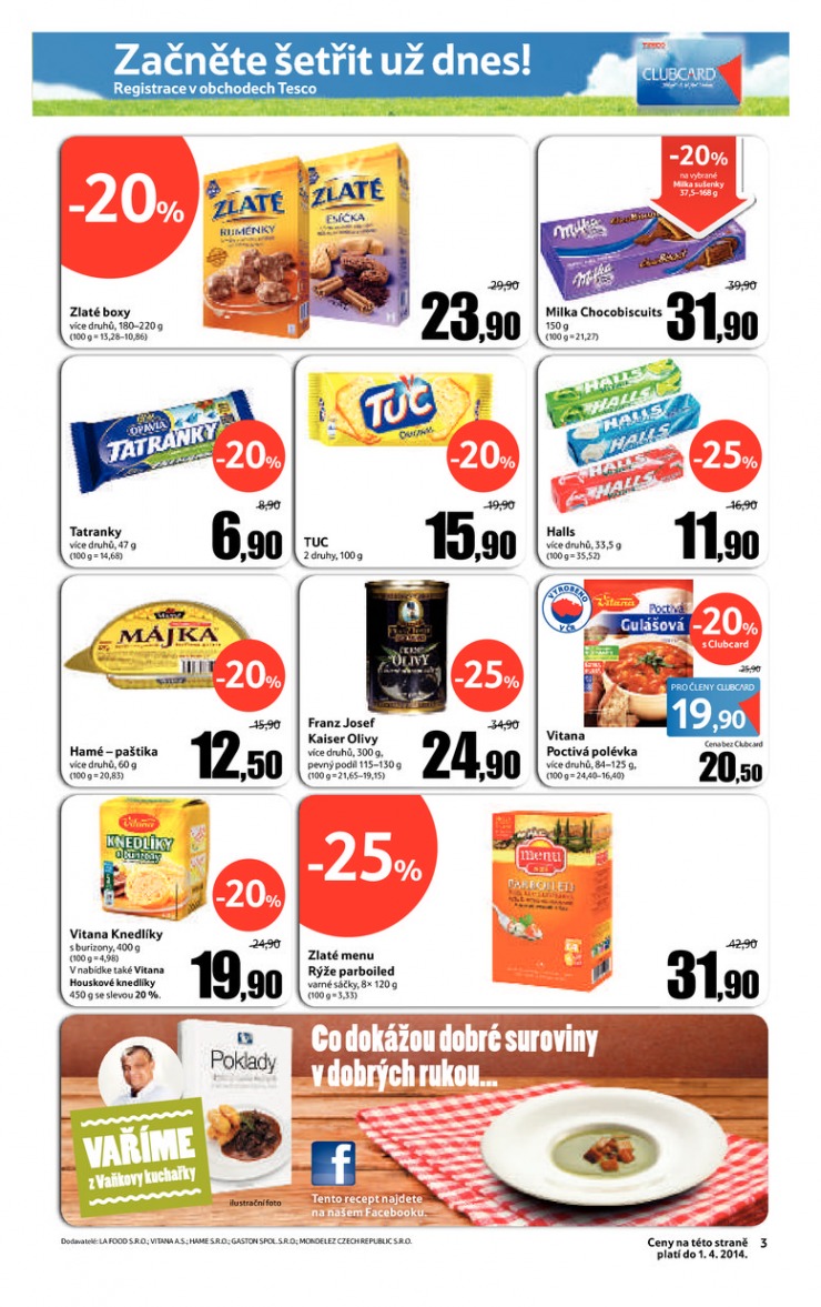 leták Tesco supermarkety od 19.3.2014 strana 1 leták Tesco supermarkety od 19.3.2014 strana 1