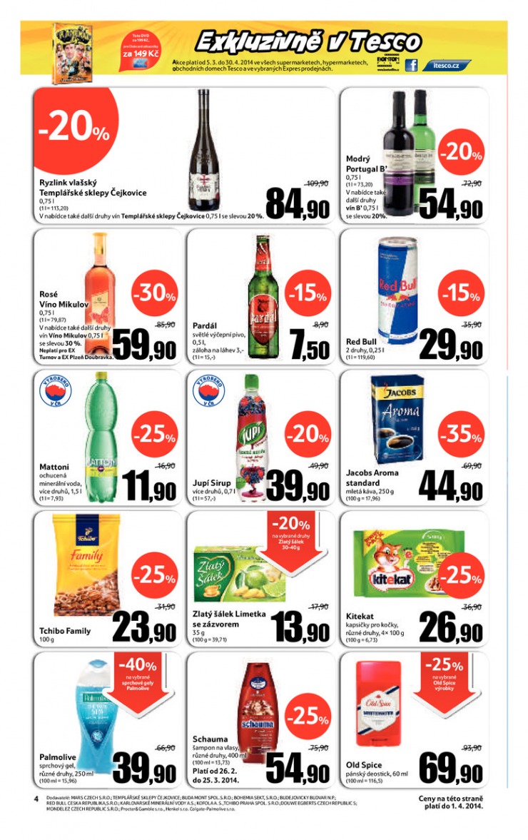 let�k Tesco supermarkety od 19.3.2014 strana 1