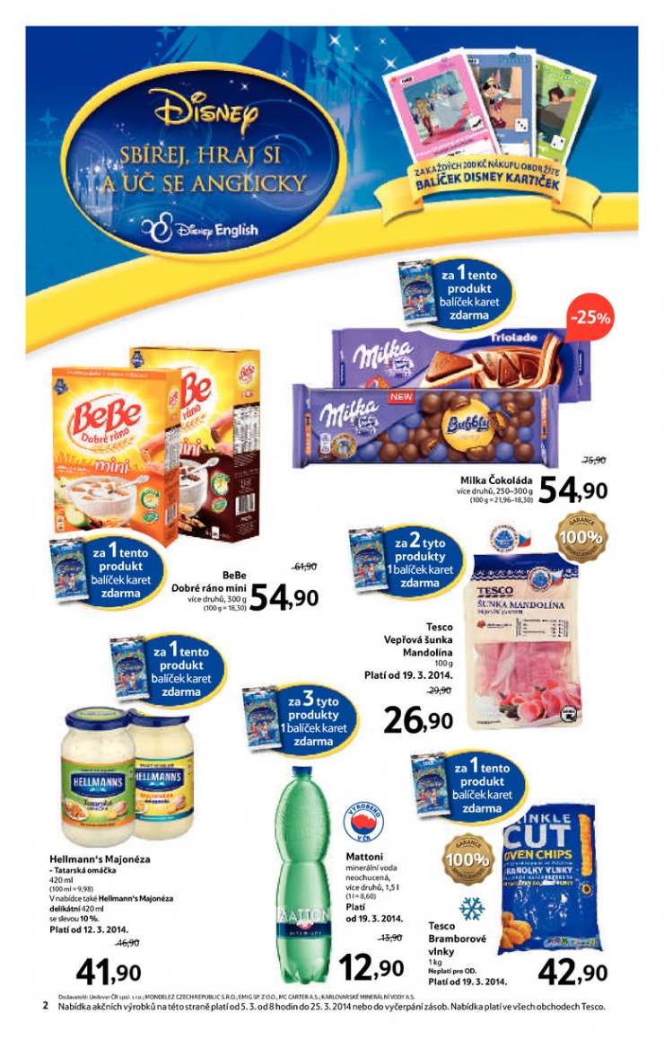 leták Tesco velké hypermarkety od 19.3.2014 strana 1 leták Tesco velké hypermarkety od 19.3.2014 strana 1