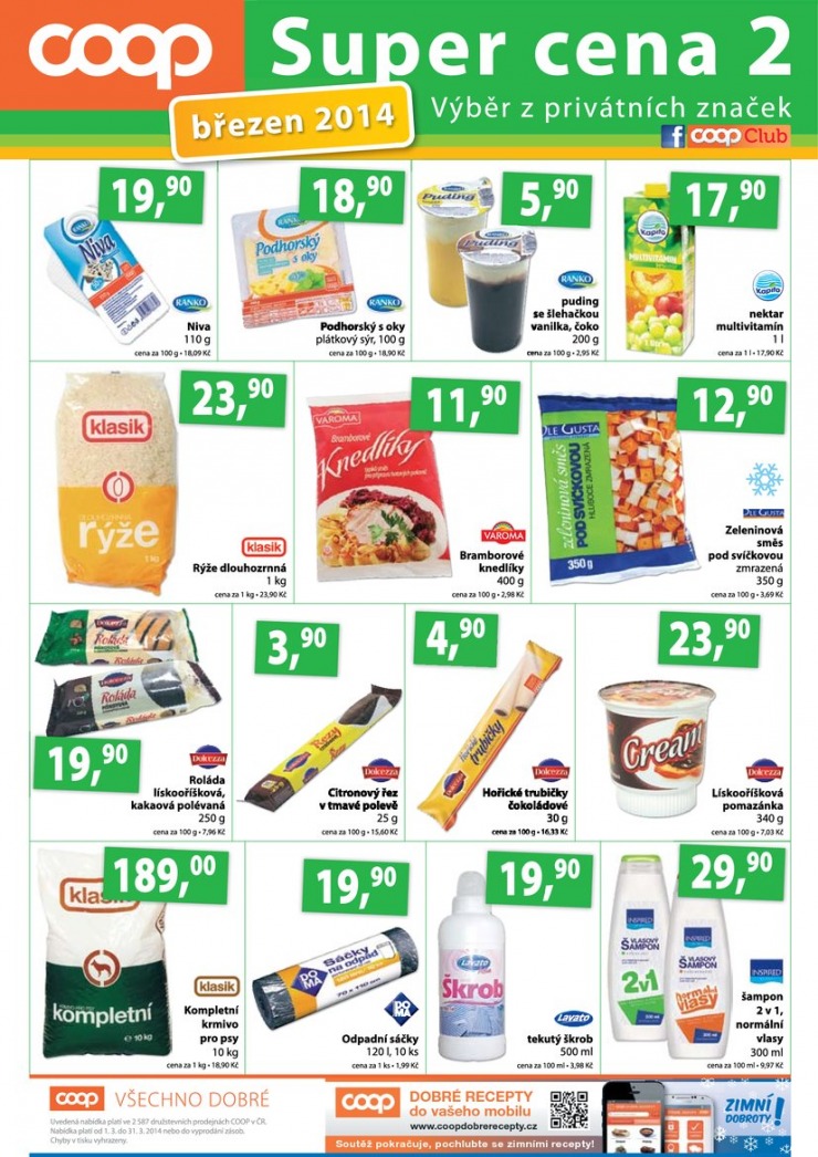 leták COOP Terno od 19.3.2014 strana 1 leták COOP Terno od 19.3.2014 strana 1